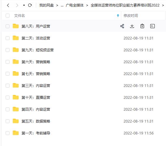 图片[2]-2022全媒体运营师：起薪高，待遇好，紧跟时代风口（全套视频课程 配套课件)-云创网-综合网创资源